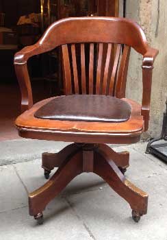 antiquariato: swivel chair