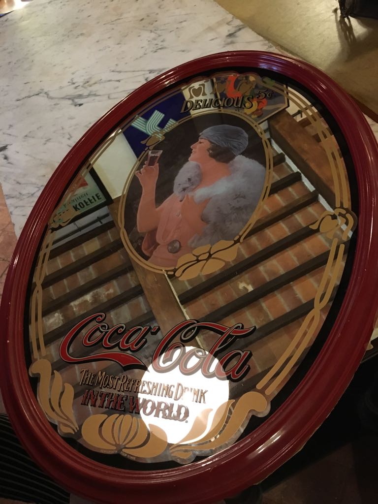 antiquariato: Coke Coca-Cola Mirror