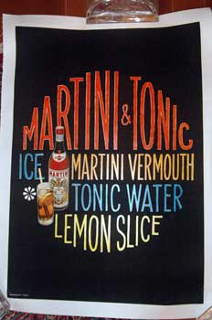 antiquariato: Martini and Tonic