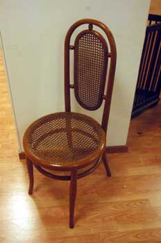 antiquariato: 5 Thonet'chairs