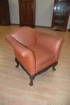 antiquariato: Leather armchair